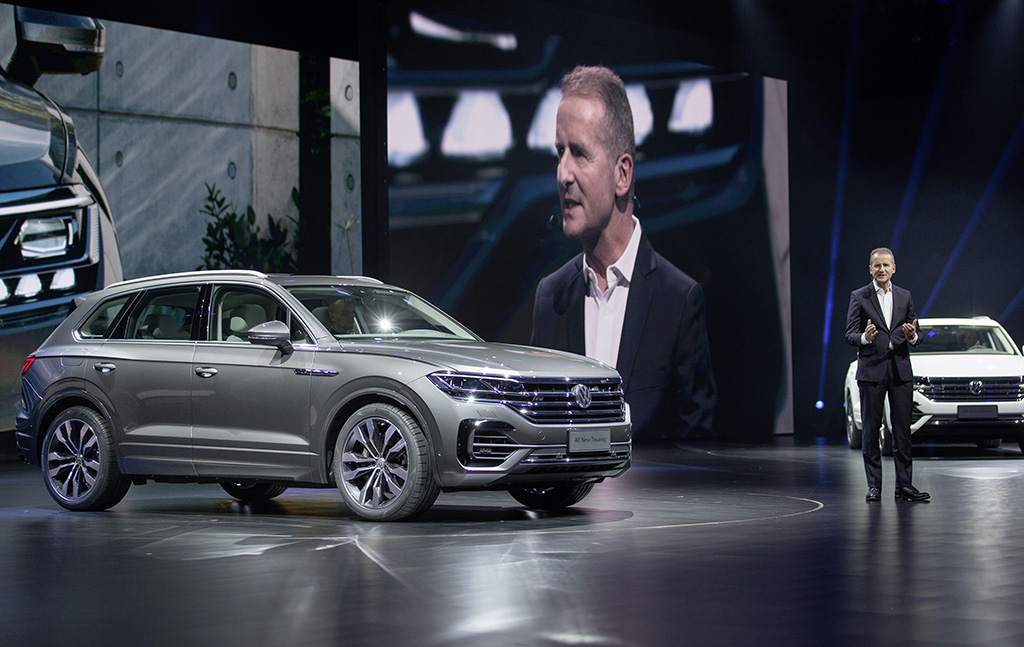 Leading the way ? Volkswagen präsentiert den neuen Touareg auf dem ?SUV Brand Day" in Peking